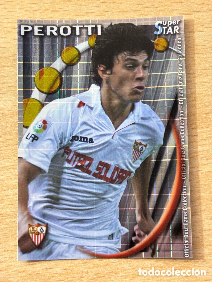Cromos de F&uacute;tbol: # 107 Perotti Sevilla FC Mundicromo 2011 Superstar cuadros