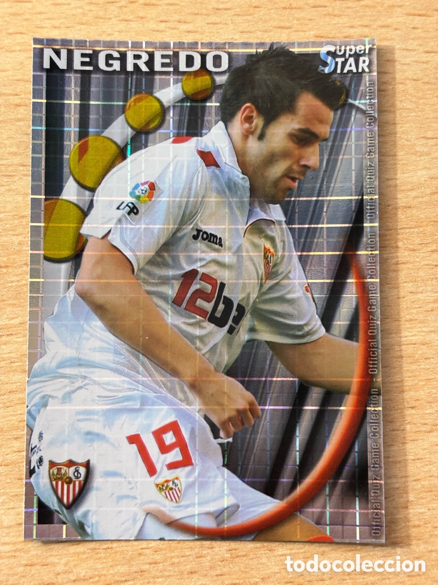Cromos de F&uacute;tbol: # 105 Negredo Sevilla FC Mundicromo 2011 Superstar cuadros