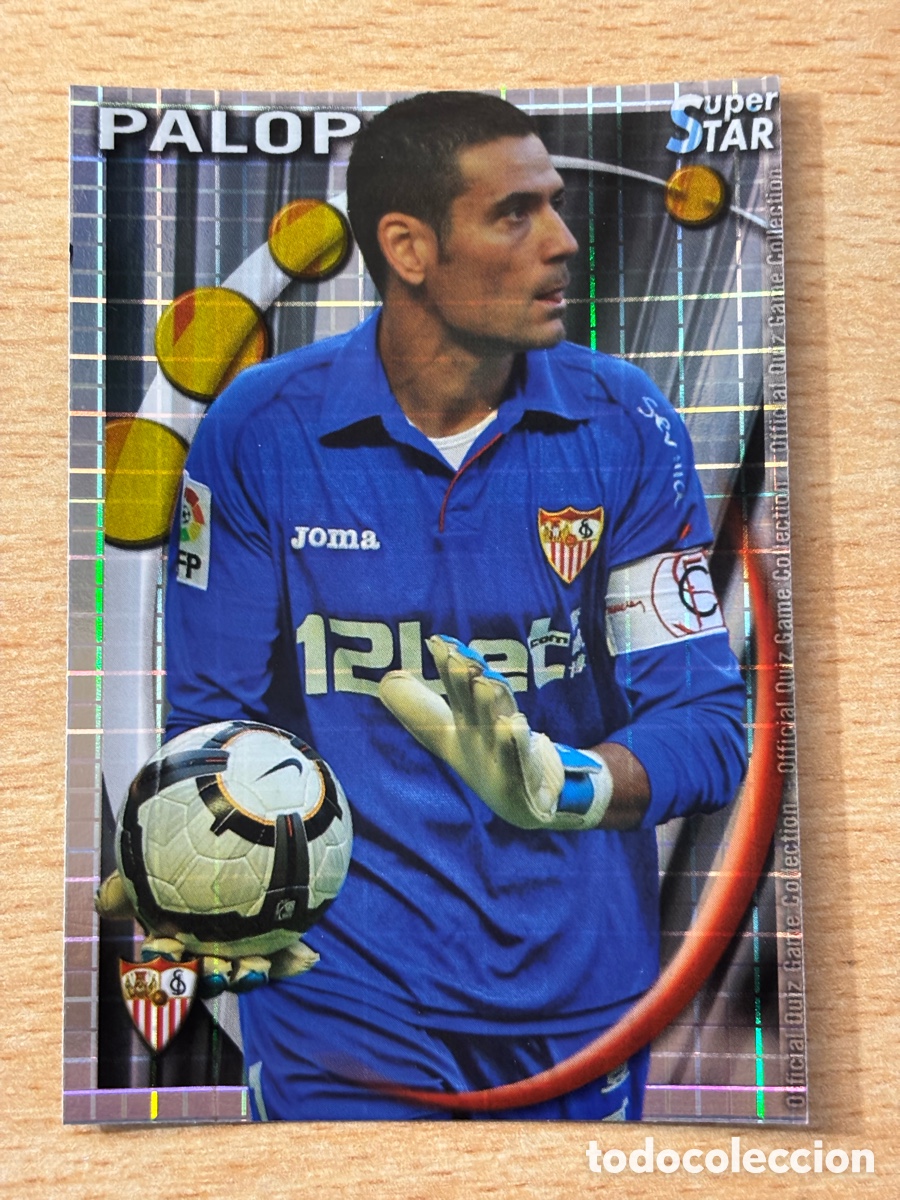 Cromos de F&uacute;tbol: # 104 Palop Sevilla FC Mundicromo 2011 Superstar cuadros