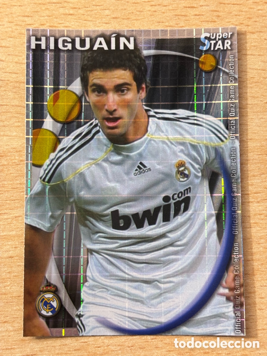 Cromos de F&uacute;tbol: # 053 Higua&iacute;n Real Madrid Mundicromo 2011 Superstar cuadros