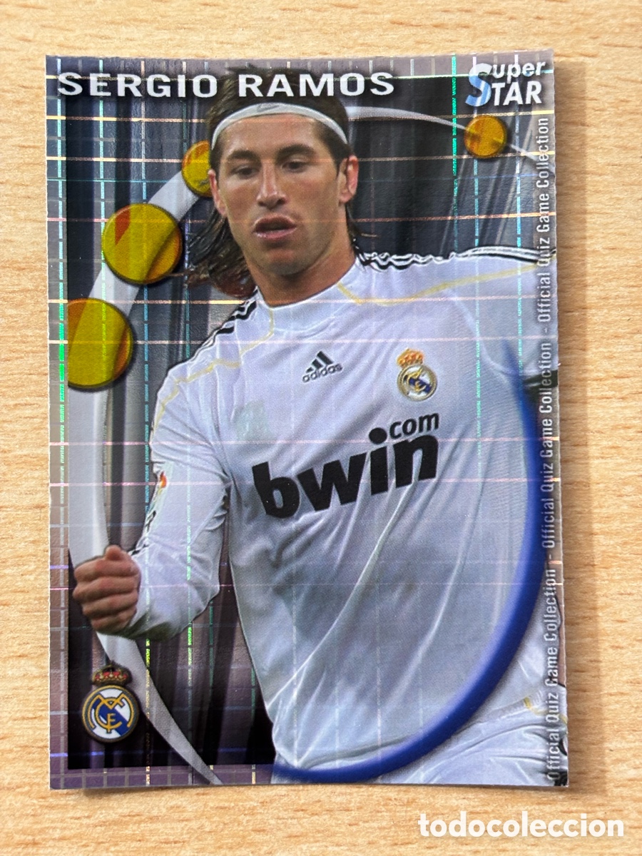 Cromos de F&uacute;tbol: # 051 Sergio Ramos Real Madrid Mundicromo 2011 Superstar cuadros