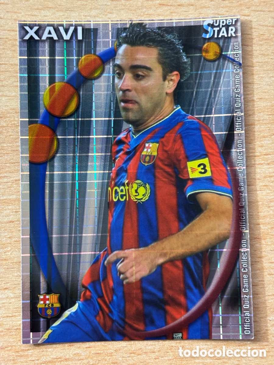 Cromos de F&uacute;tbol: # 023 Xavi FC Barcelona Mundicromo 2011 Superstar cuadros