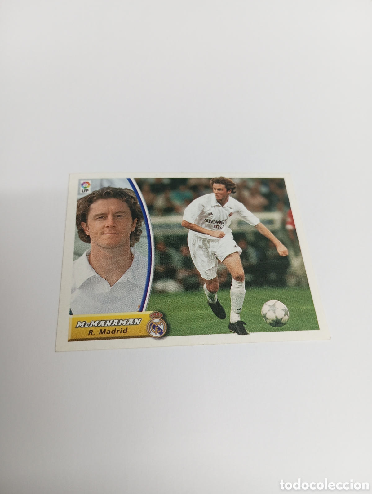 Cromos de F&uacute;tbol: McManaman BAJA Real Madrid LIGA ESTE 2003 2004 PANINI 03 04