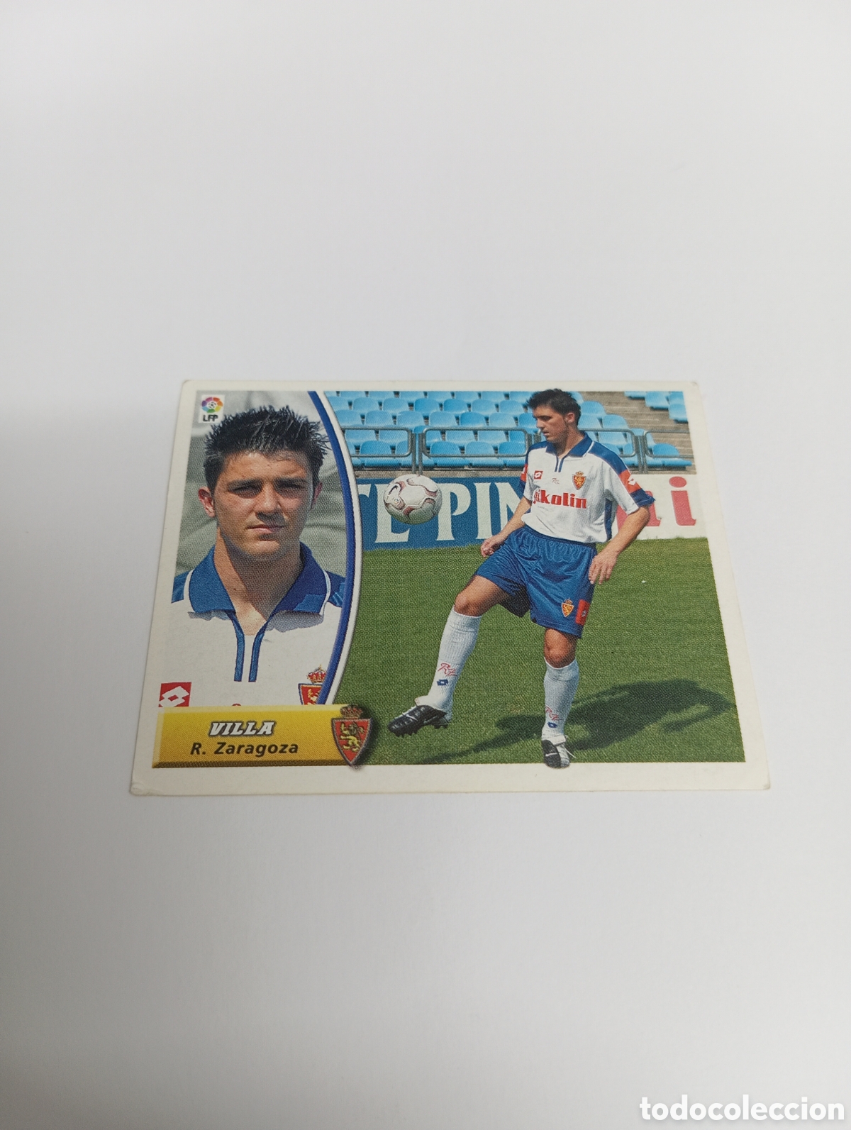 Cromos de F&uacute;tbol: FICHAJE 5 VILLA LIGA ESTE 2003 2004 PANINI 03 04