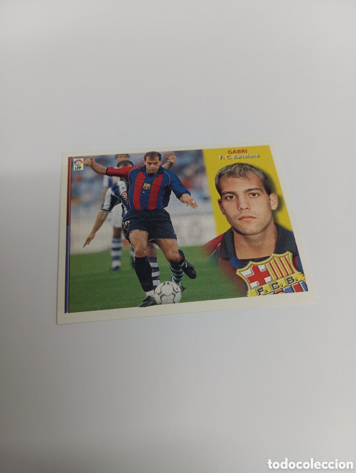 Cromos de F&uacute;tbol: GABRI Barcelona LIGA ESTE 2002 2003 PANINI 02 03