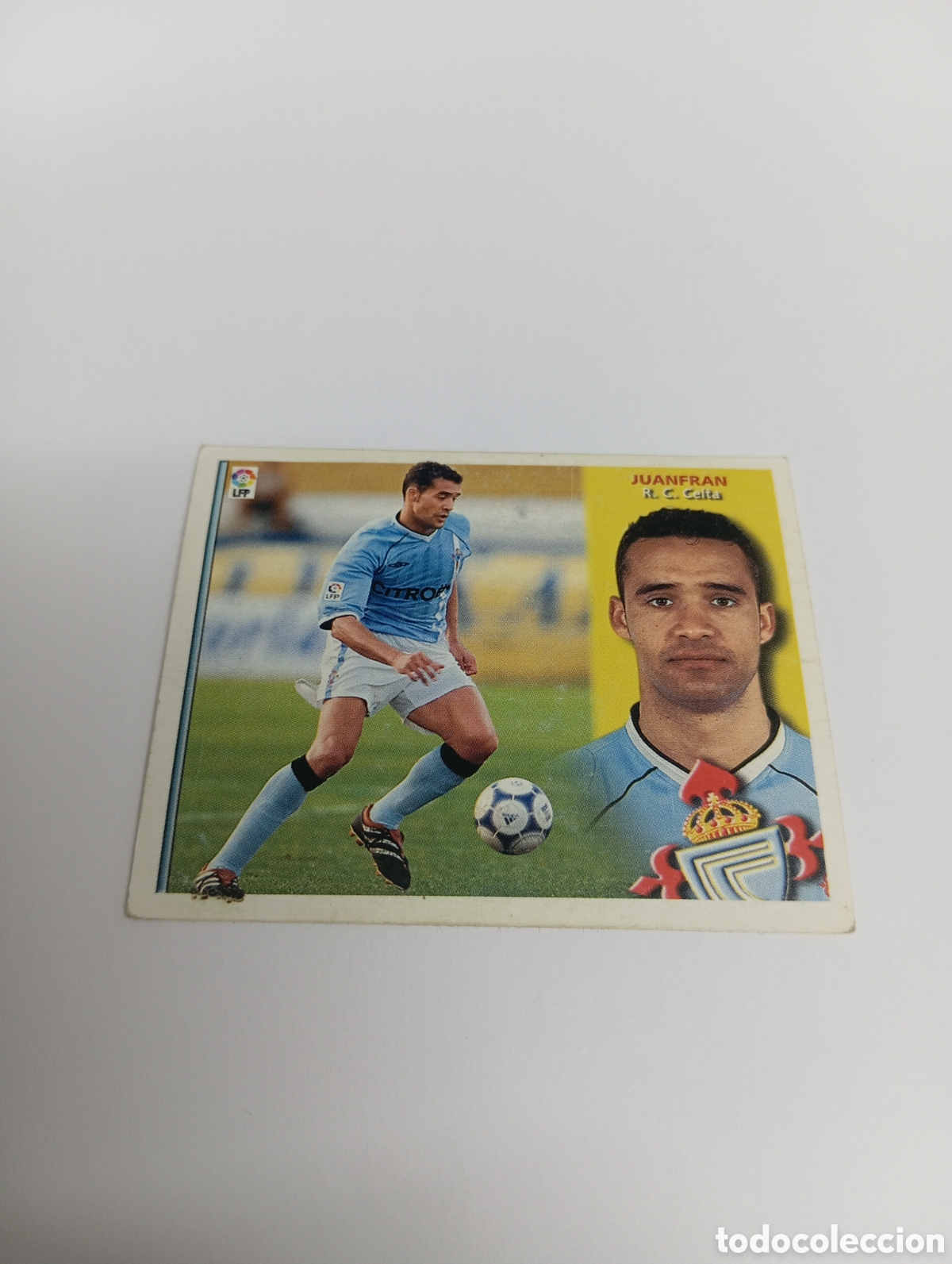 Cromos de F&uacute;tbol: JUANFRAN Celta LIGA ESTE 2002 2003 PANINI 02 03