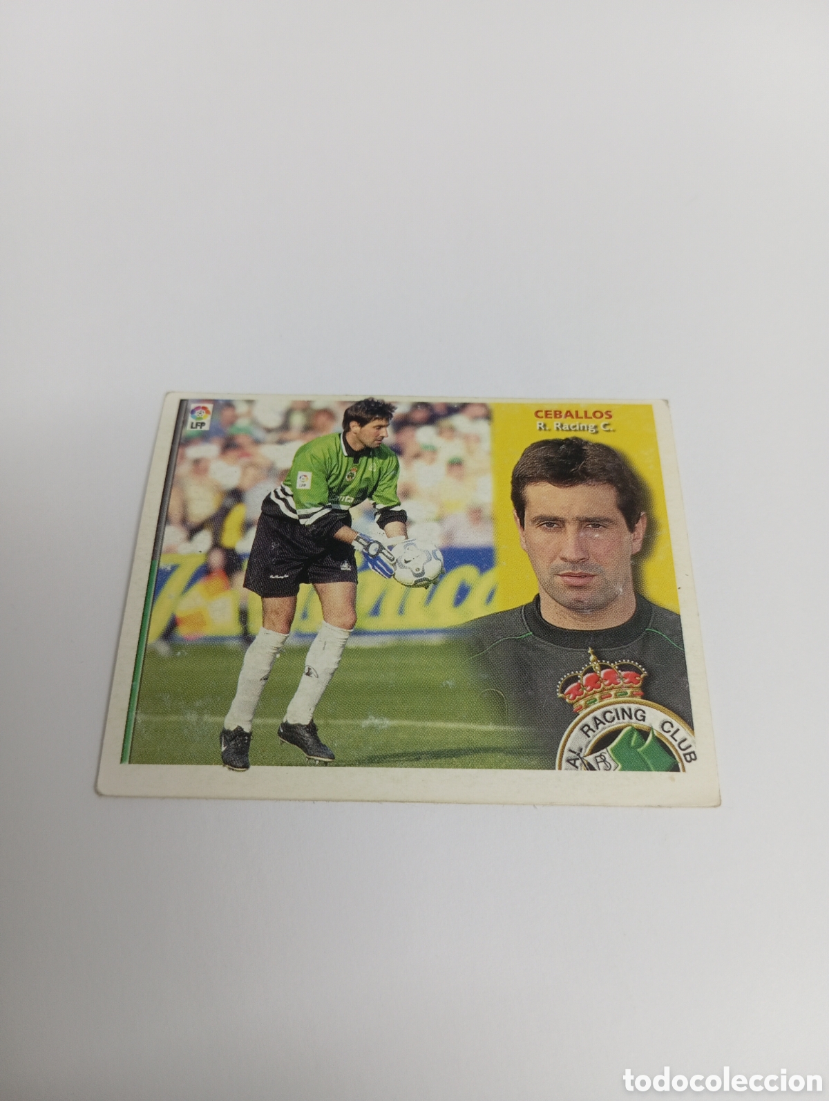 Cromos de F&uacute;tbol: CEBALLOS Racing LIGA ESTE 2002 2003 PANINI 02 03