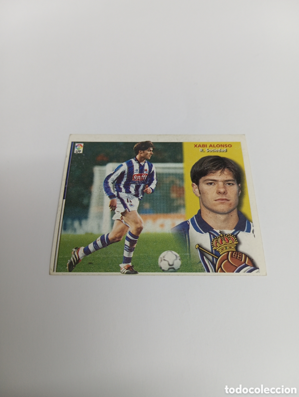 Cromos de F&uacute;tbol: XABI ALONSO Real Sociedad LIGA ESTE 2002 2003 PANINI 02 03