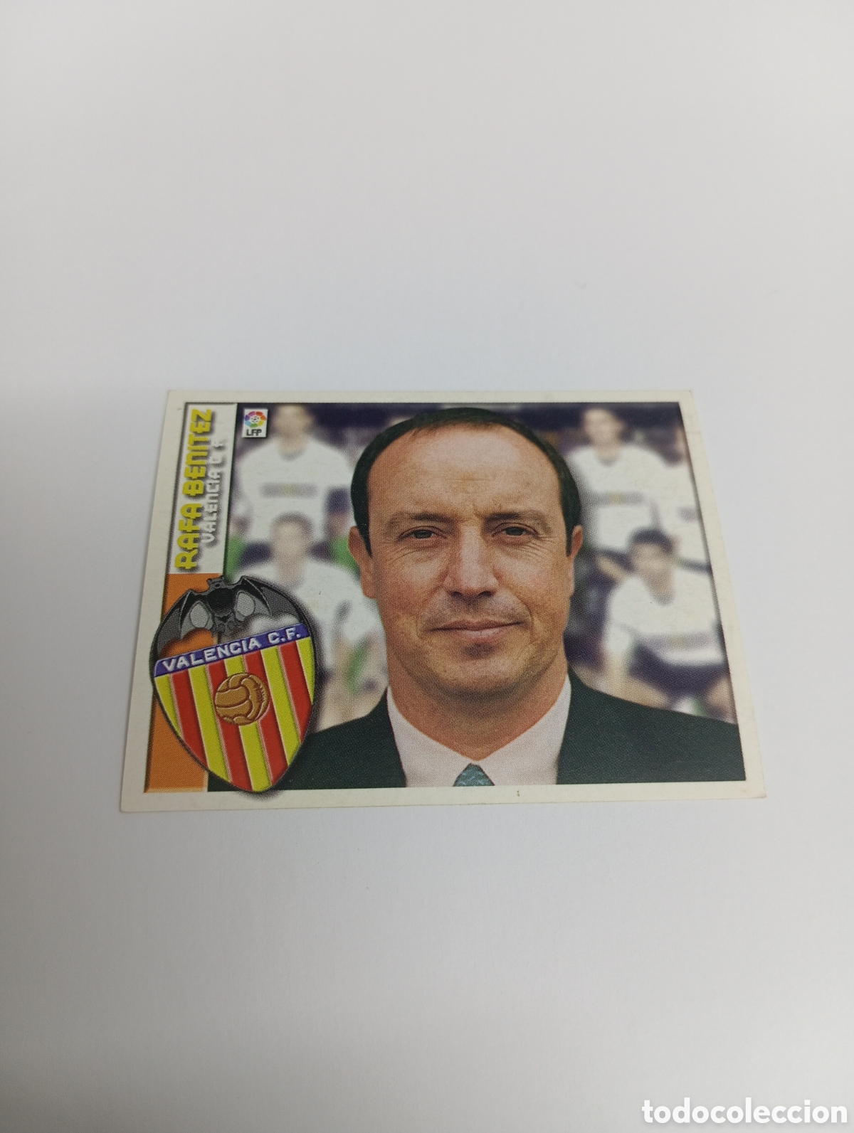 Cromos de F&uacute;tbol: ENTRENADOR RAFA BEN&Iacute;TEZ Valencia LIGA ESTE 2002 2003 PANINI 02 03