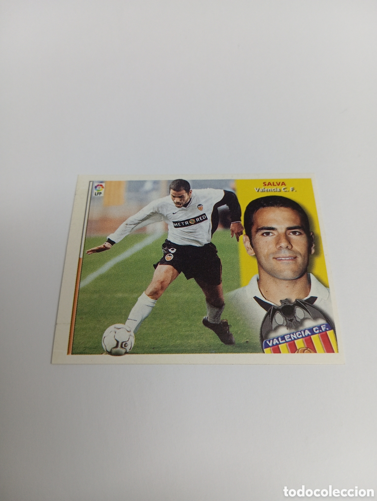 Cromos de F&uacute;tbol: SALVA Valencia LIGA ESTE 2002 2003 PANINI 02 03