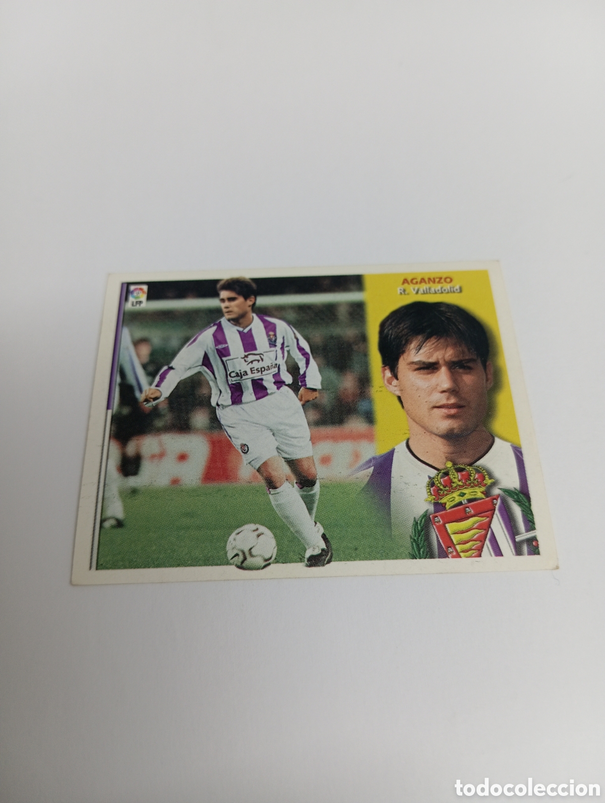 Cromos de F&uacute;tbol: AGANZO Valladolid LIGA ESTE 2002 2003 PANINI 02 03