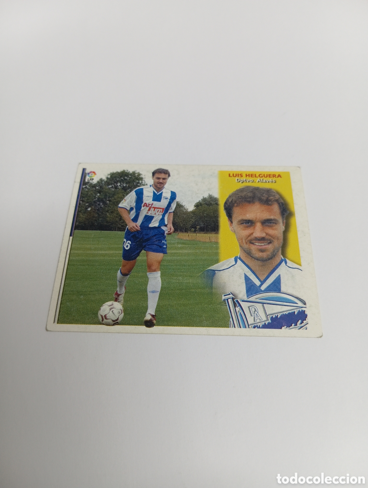 Cromos de F&uacute;tbol: FICHAJE 25 LUIS HELGUERA LIGA ESTE 2002 2003 PANINI 02 03