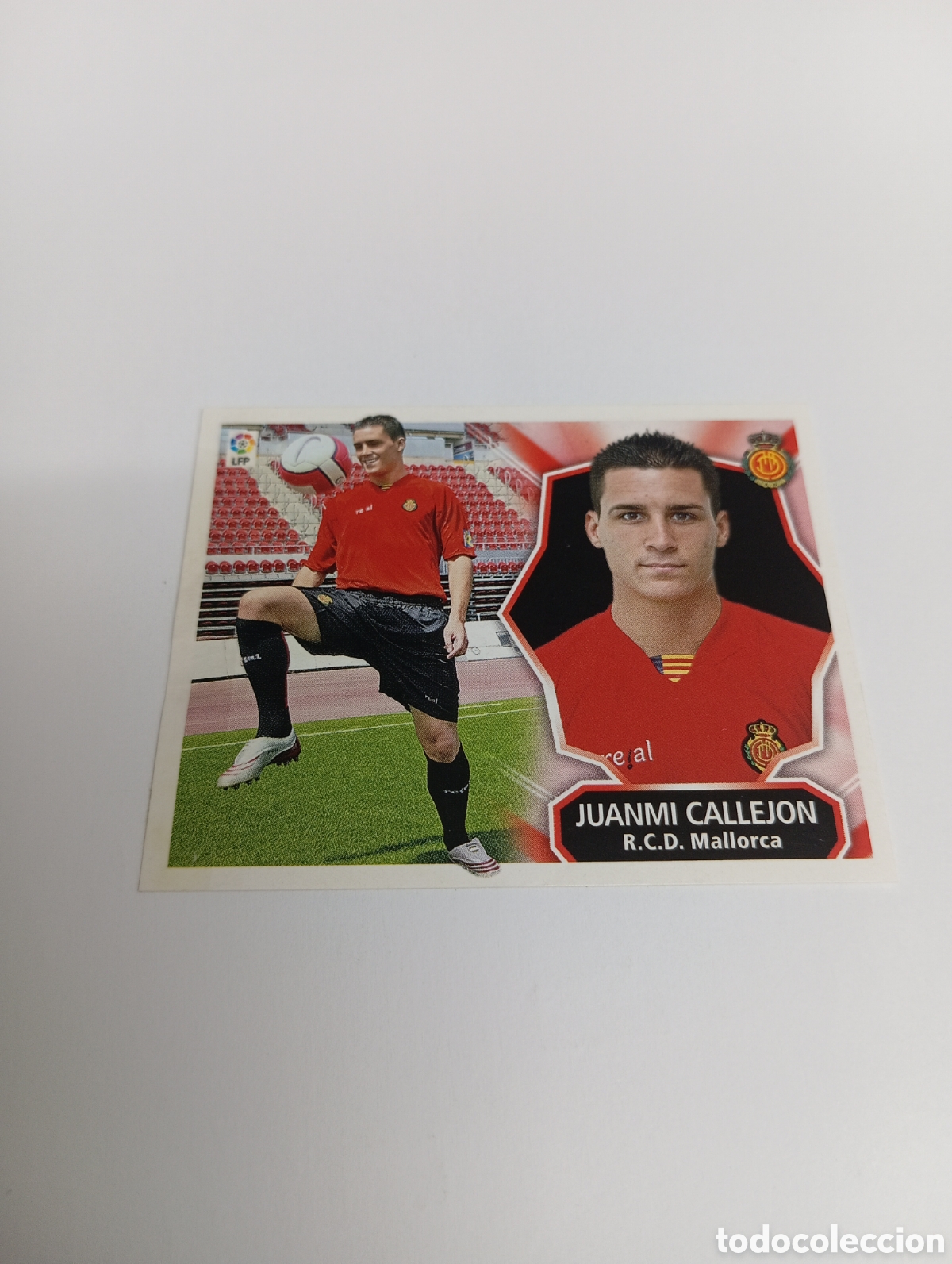 Cromos de F&uacute;tbol: JUANMI CALLEJ&Oacute;N COLOCA Mallorca Liga Este 2008 2009 PANINI 08 09