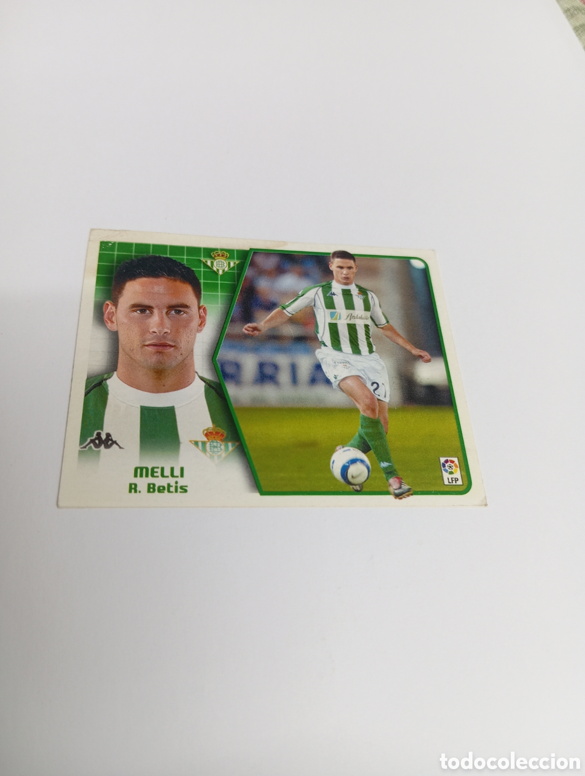 Cromos de F&uacute;tbol: MELLI Betis LIGA ESTE 2005 2006 PANINI 05 06