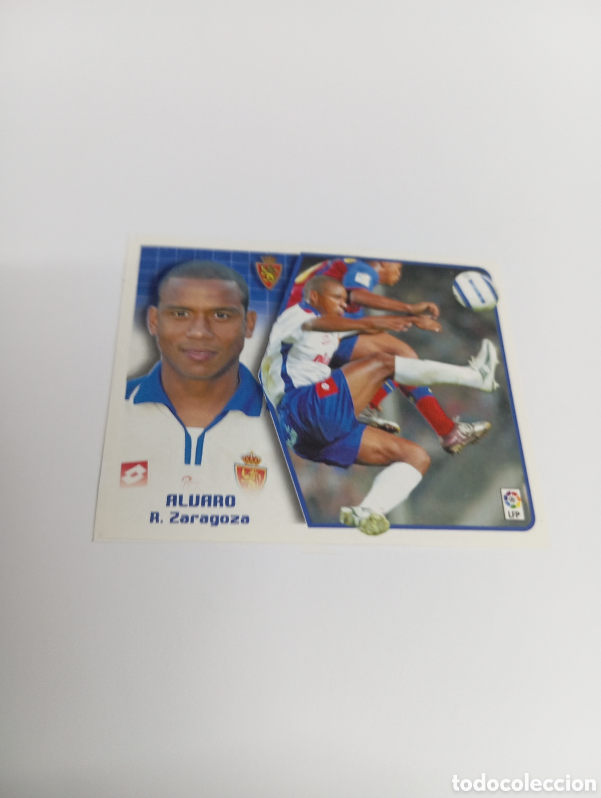 Cromos de F&uacute;tbol: &Aacute;LVARO Zaragoza LIGA ESTE 2005 2006 PANINI 05 06