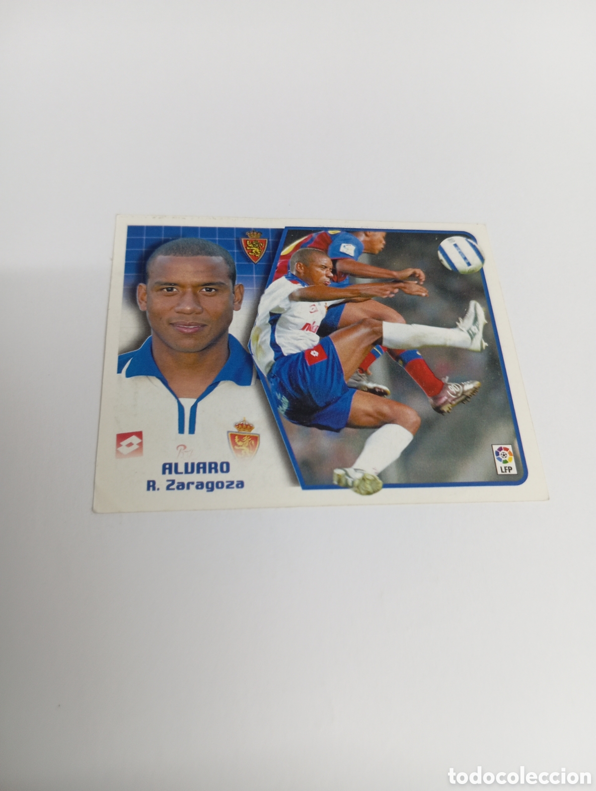 Cromos de F&uacute;tbol: &Aacute;LVARO Zaragoza LIGA ESTE 2005 2006 PANINI 05 06