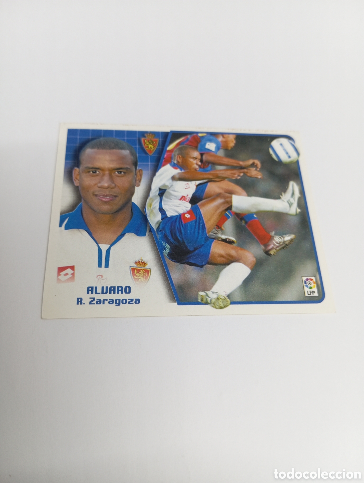 Cromos de F&uacute;tbol: &Aacute;LVARO Zaragoza LIGA ESTE 2005 2006 PANINI 05 06