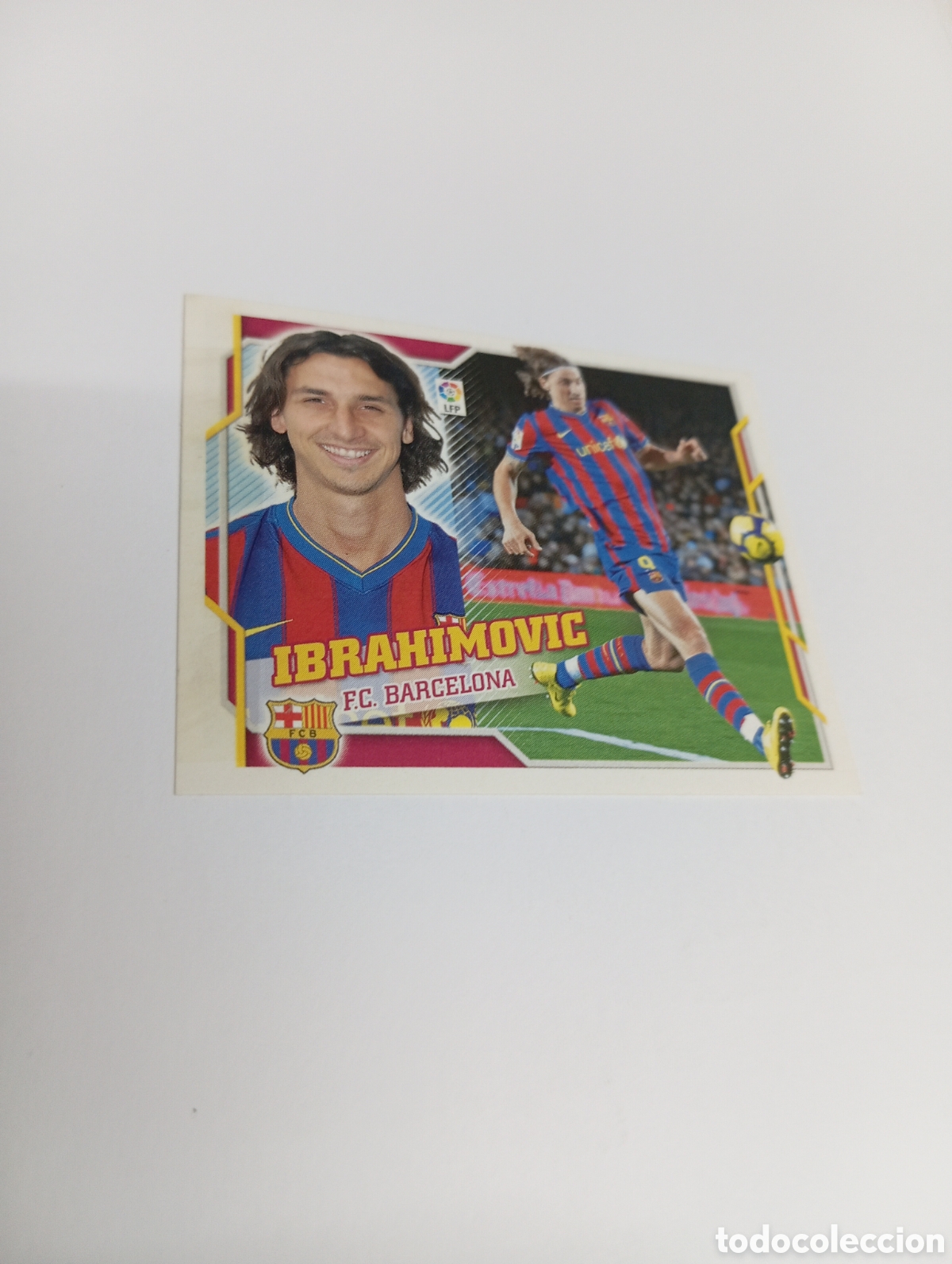 Cromos de F&uacute;tbol: Ibrahimovic 15 A Barcelona LIGA ESTE 2010 2011 PANINI 10 11