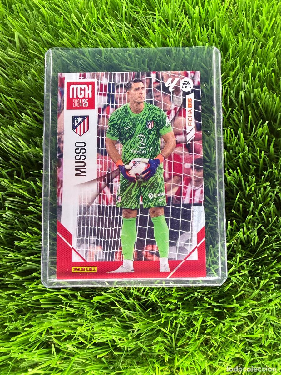 Cromos de F&uacute;tbol: N&ordm; 57BIS Musso Fichas Bis Atl&eacute;tico de Madrid Megacracks 24 25