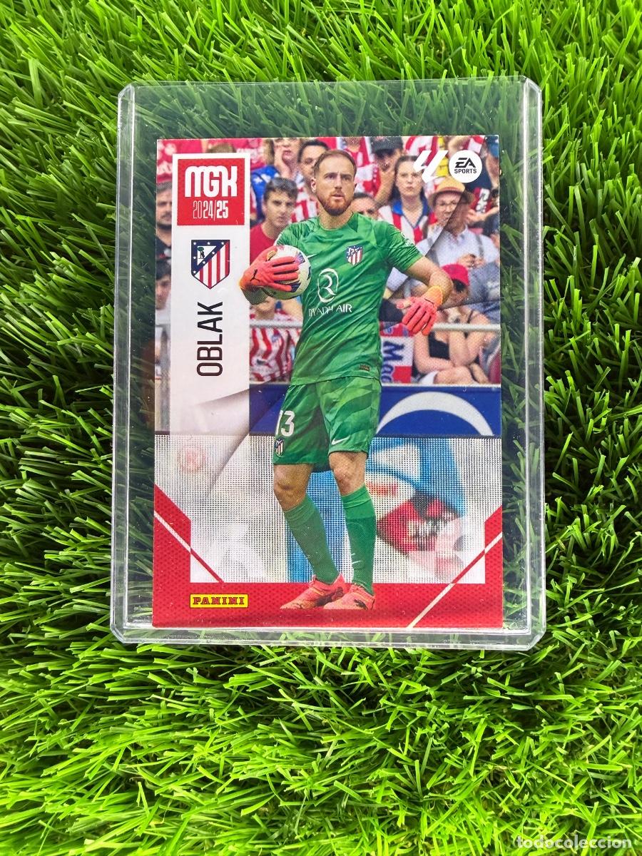 Cromos de F&uacute;tbol: N&ordm; 56 Oblak Atl&eacute;tico de Madrid Megacracks 24 25
