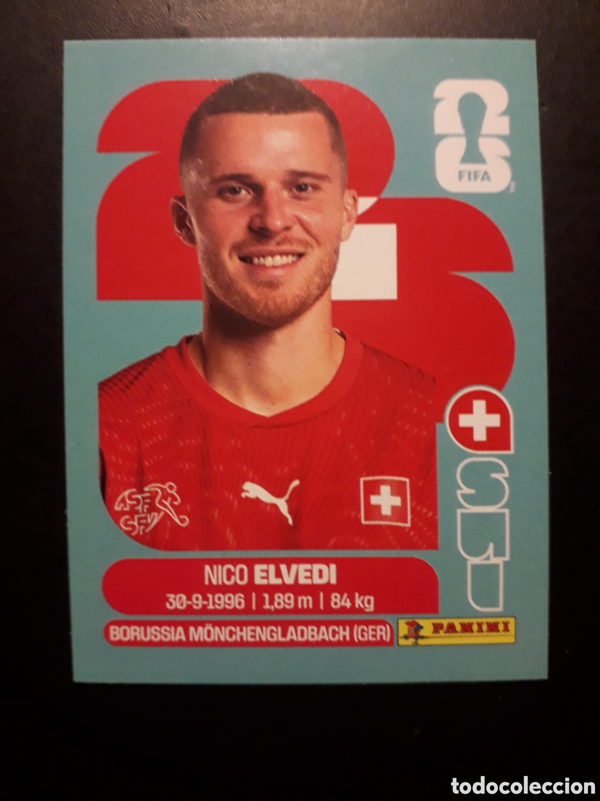 Cromos de F&uacute;tbol: ELDEVI SUIZA SUI 6 MUNDIAL F&Uacute;TBOL 2026 FIFA WORLD CUP PANINI SIN PEGAR PEDIDO M&Iacute;NIMO 3&euro;