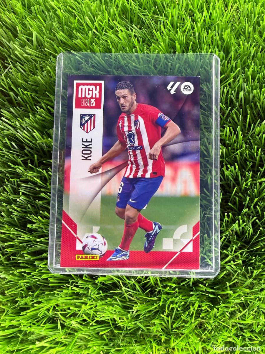 Cromos de F&uacute;tbol: N&ordm; 65 Koke Atl&eacute;tico de Madrid Megacracks 24 25