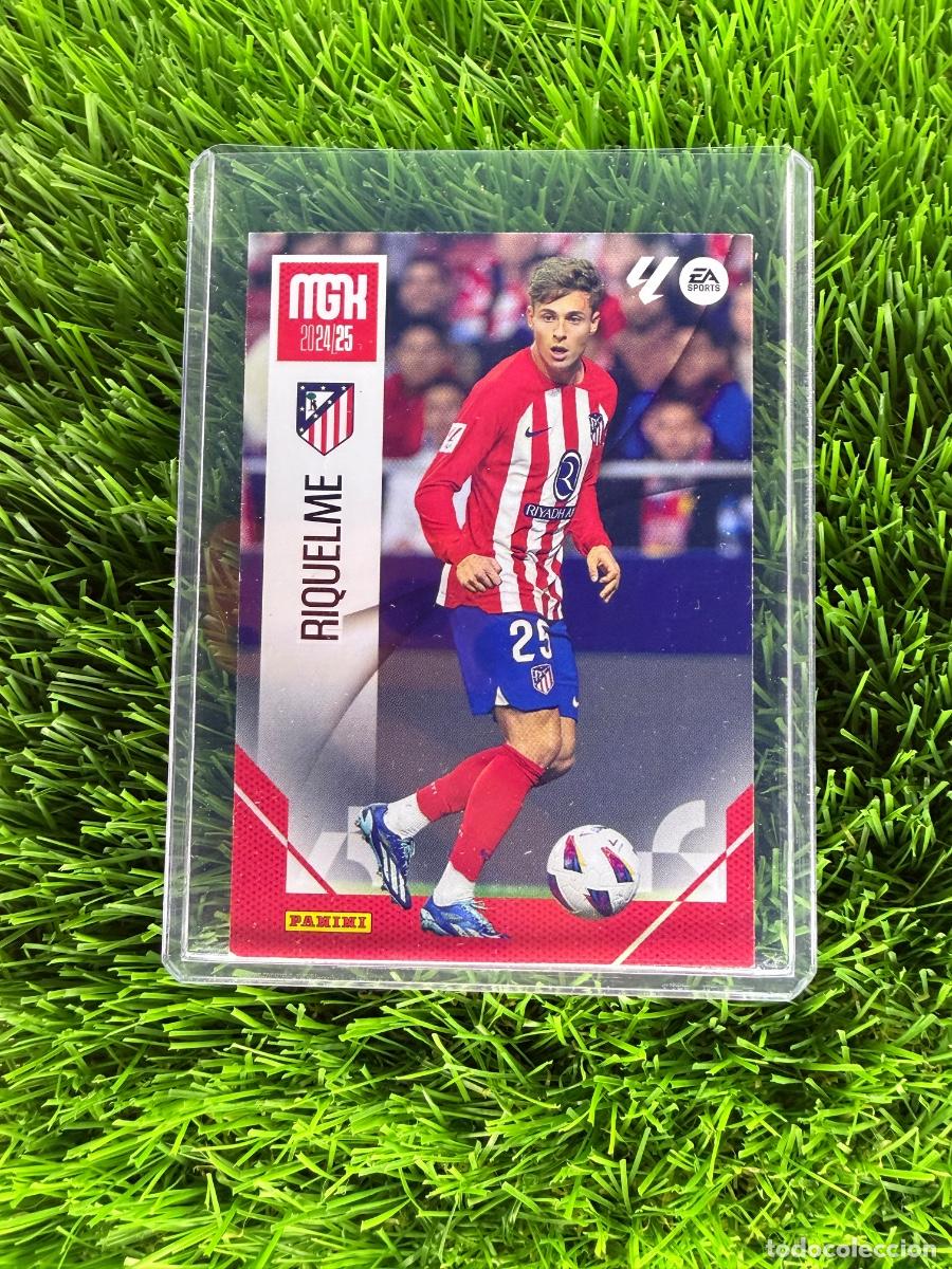Cromos de F&uacute;tbol: N&ordm; 69 Riquelme Atl&eacute;tico de Madrid Megacracks 24 25