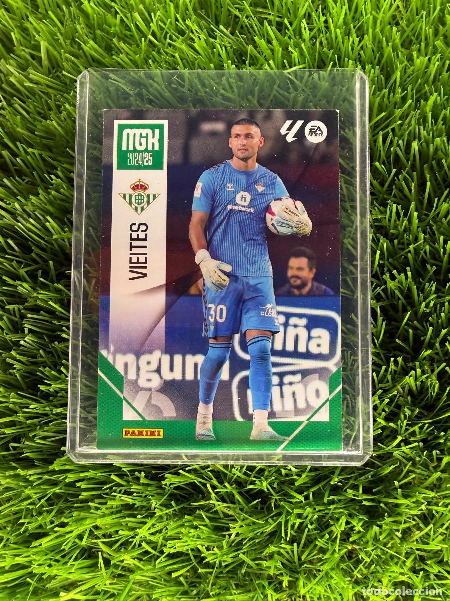 Cromos de F&uacute;tbol: N&ordm; 93 Vieites Real Betis Megacracks 24 25