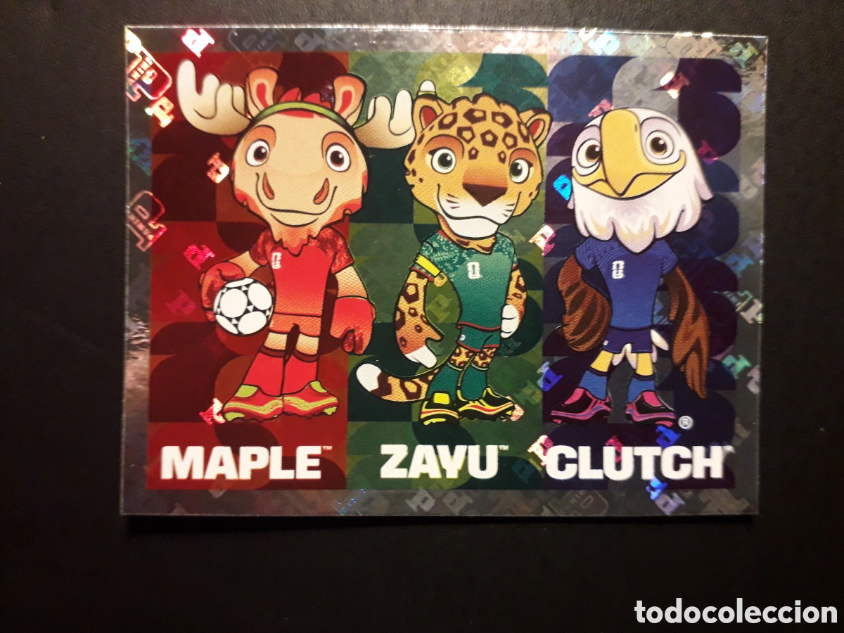 Cromos de F&uacute;tbol: MASCOTAS FWC 3 MUNDIAL F&Uacute;TBOL 2026 FIFA WORLD CUP PANINI SIN PEGAR PEDIDO M&Iacute;NIMO 3&euro;