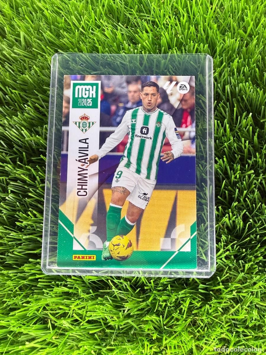 Cromos de F&uacute;tbol: N&ordm; 105 Chimy &Aacute;vila Real Betis Megacracks 24 25
