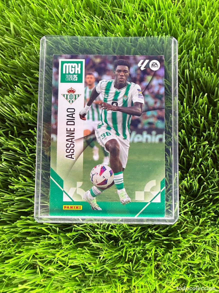 Cromos de F&uacute;tbol: N&ordm; 107 Assane Diao Real Betis Megacracks 24 25