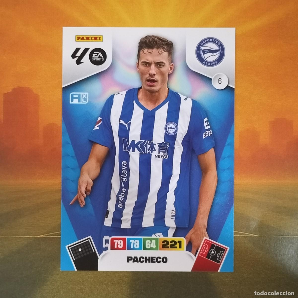 Cromos de F&uacute;tbol: #006 6 Pacheco | Deportivo Alaves | Adrenalyn XL LaLiga 2025 2026