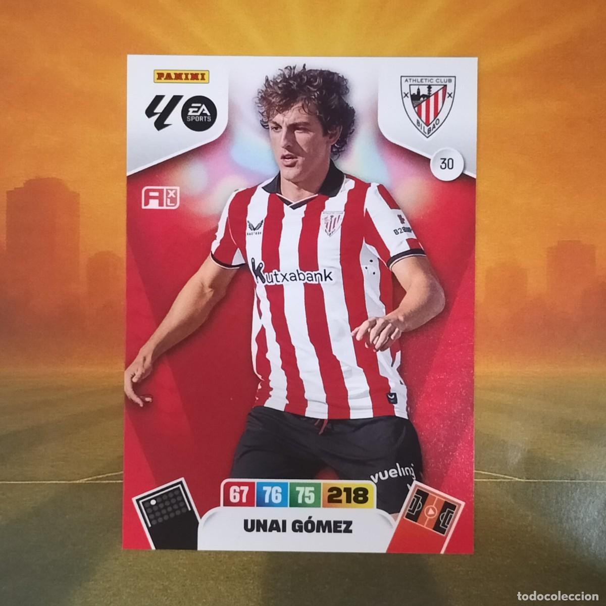 Cromos de F&uacute;tbol: #030 30 Unai Gomez | Athletic Club | Adrenalyn XL LaLiga 2025 2026 Panini 25 26