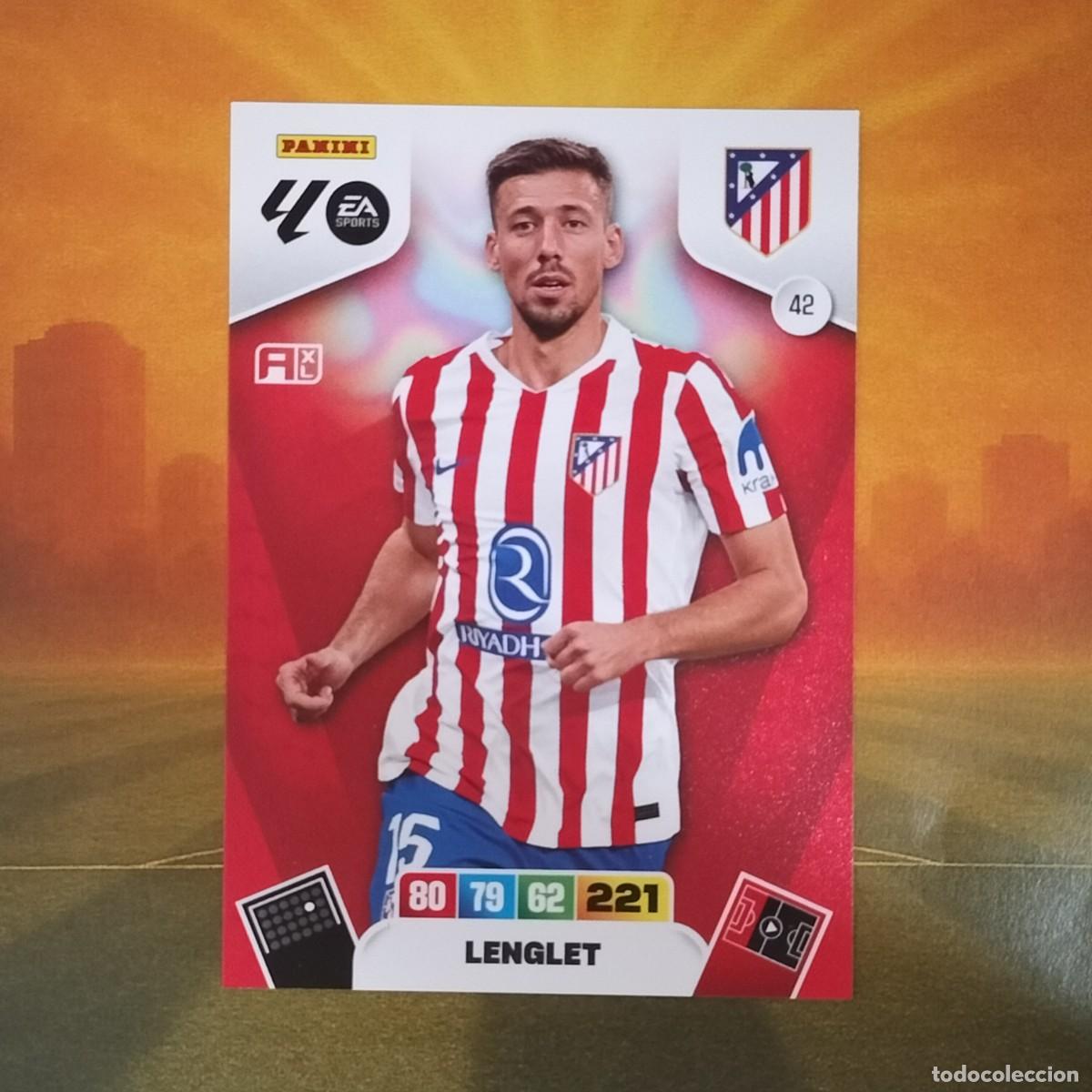 Cromos de F&uacute;tbol: #042 42 Lenglet | Atletico de Madrid | Adrenalyn XL LaLiga 2025 2026 Panini 25 26