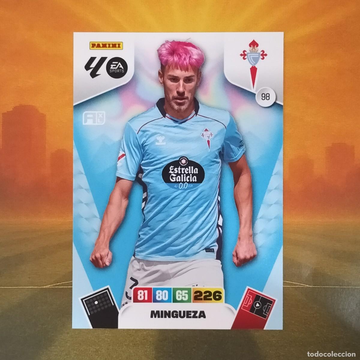 Cromos de F&uacute;tbol: #098 98 Mingueza | RC Celta | Adrenalyn XL LaLiga 2025 2026 Panini 25 26