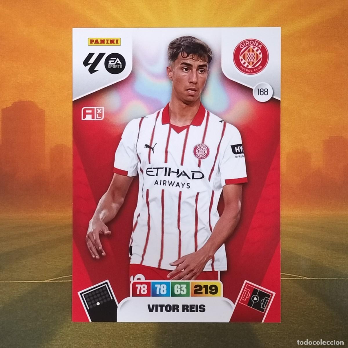 Cromos de F&uacute;tbol: #168 Vitor Reis | Girona FC | Adrenalyn XL LaLiga 2025 2026 Panini 25 26