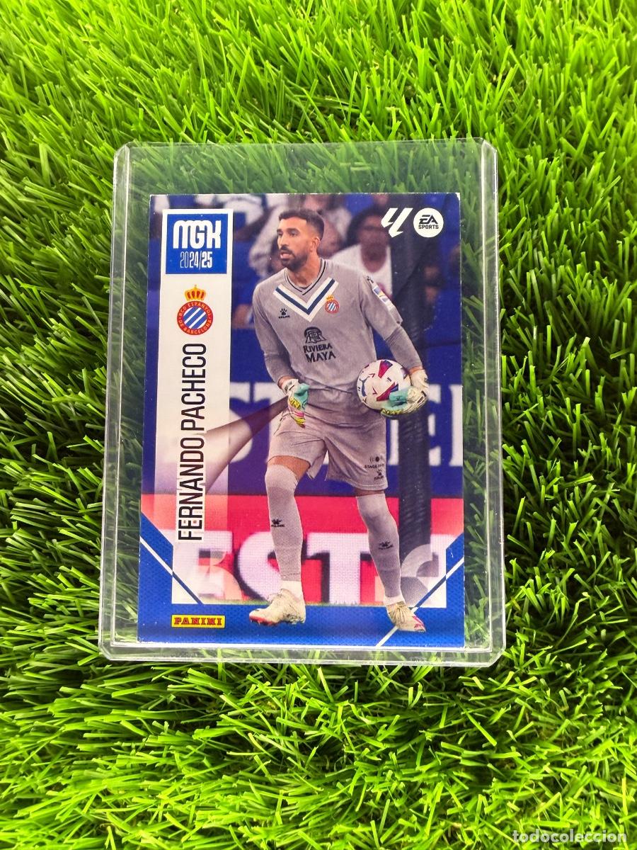 Cromos de F&uacute;tbol: N&ordm; 129 Fernando Pacheco RCD Espanyol Megacracks 24 25