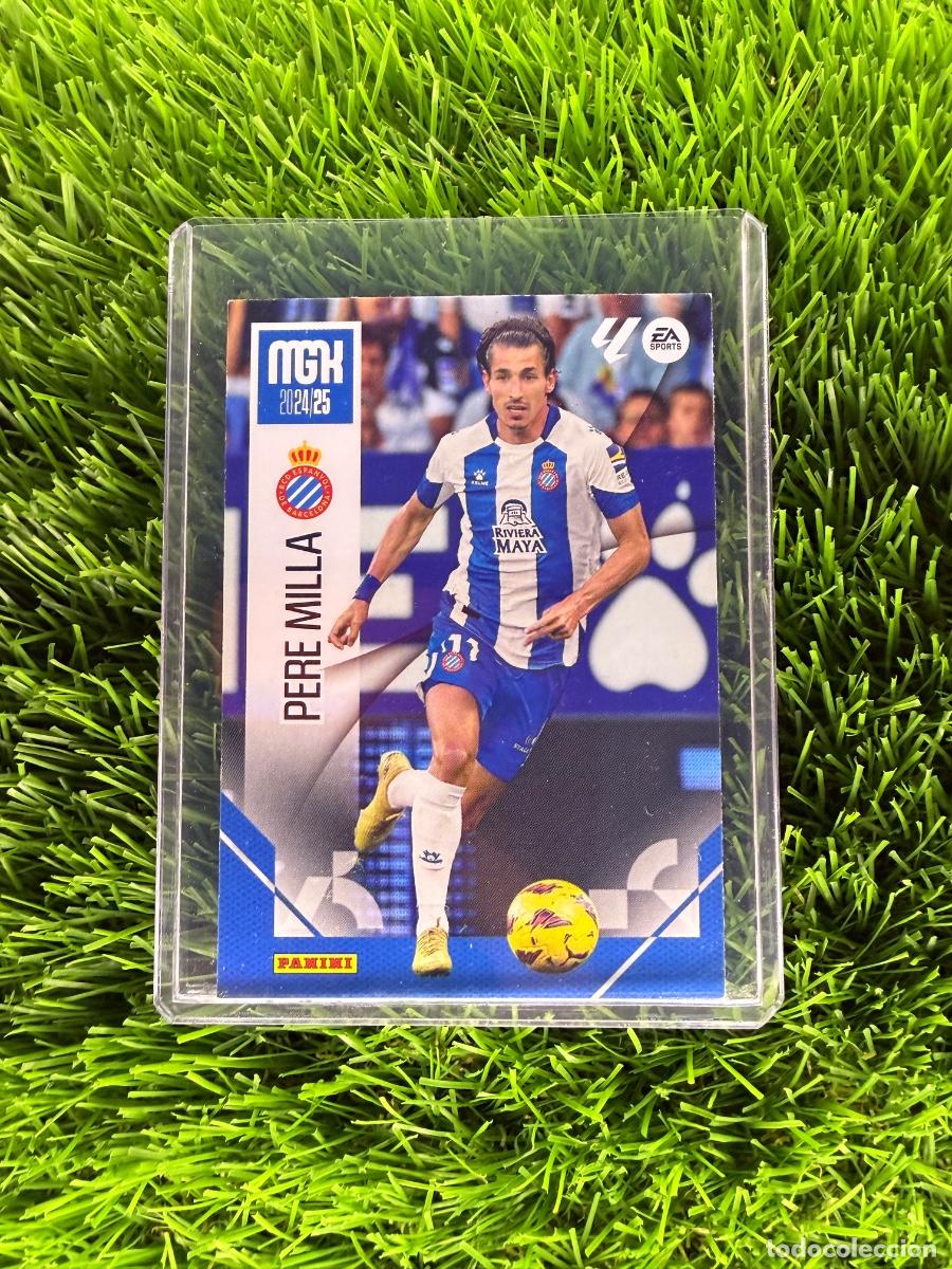 Cromos de F&uacute;tbol: N&ordm; 144 Pere Milla RCD Espanyol Megacracks 24 25