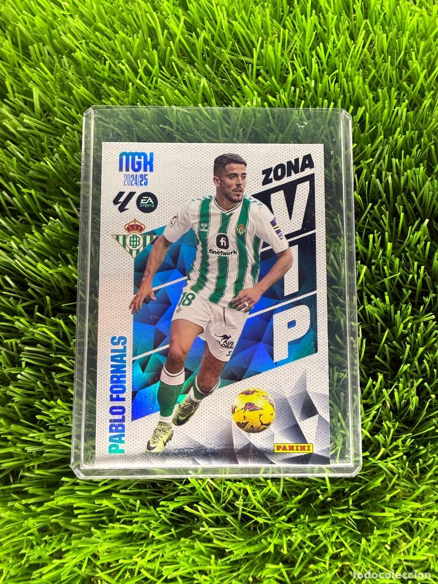 Cromos de F&uacute;tbol: N&ordm; 401 Pablo Fornals Zona Vip Real Betis Megacracks 24 25