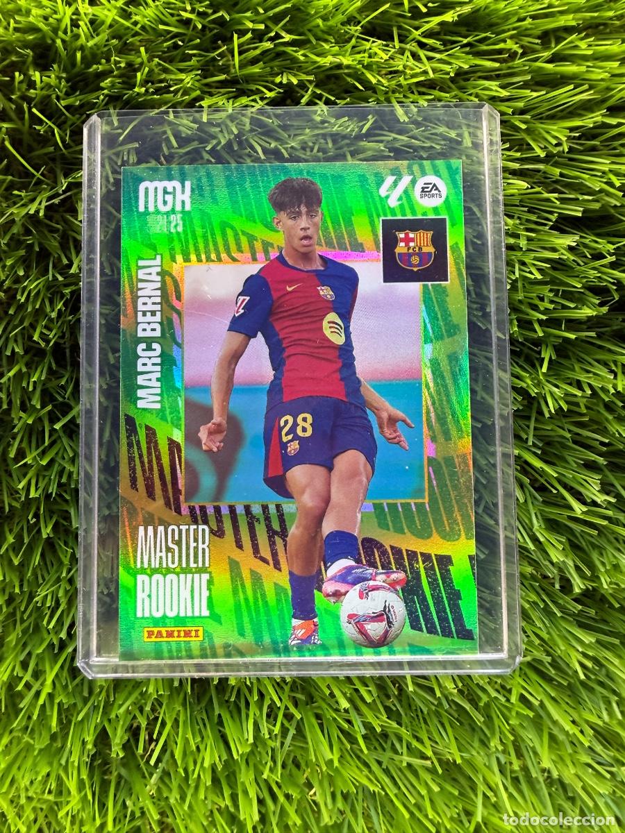 Cromos de F&uacute;tbol: N&ordm; 508 Marc Bernal Nuevo Master Rookie FC Barcelona Megacracks 24 25