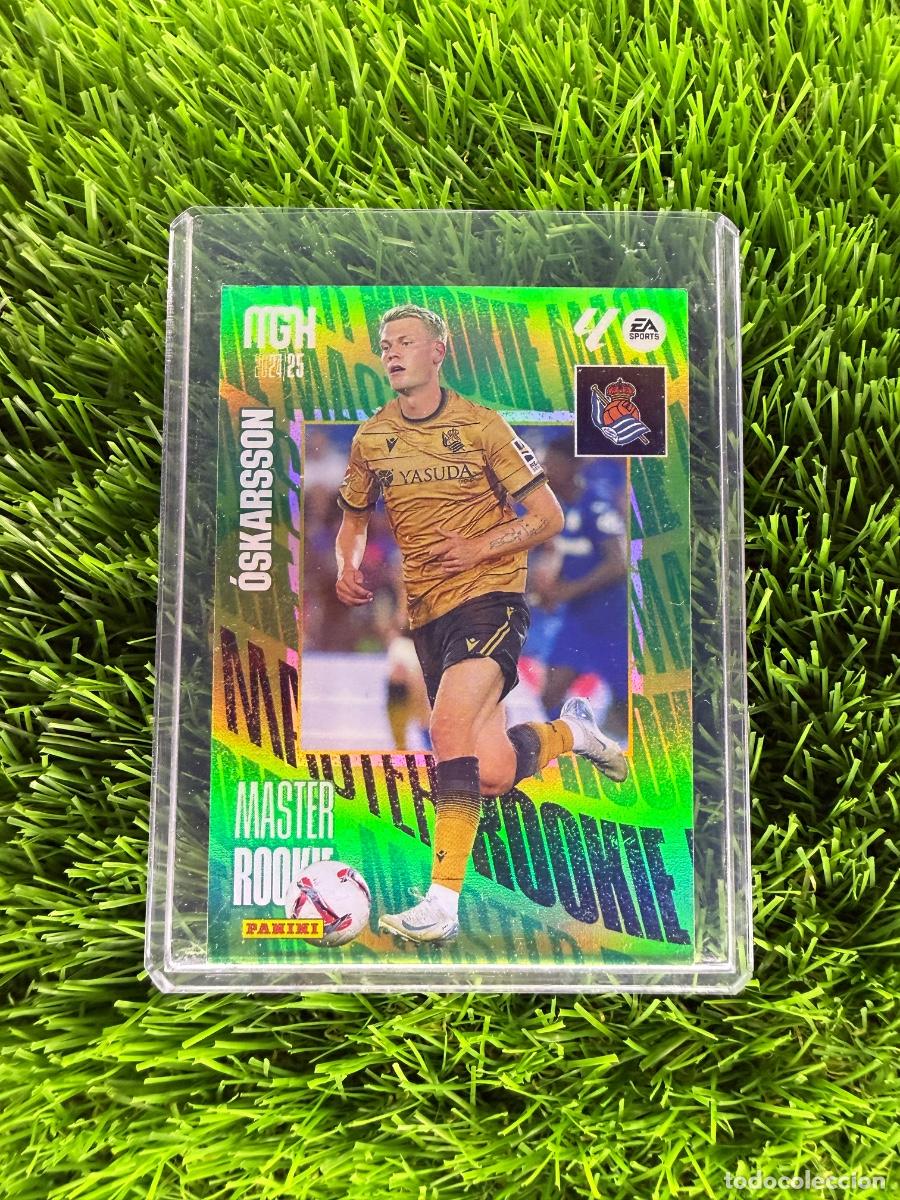 Cromos de F&uacute;tbol: N&ordm; 509 &Oacute;skarsson Nuevo Master Rookie Real Sociedad Megacracks 24 25