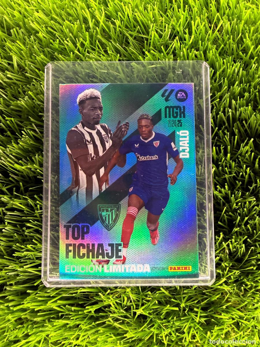 Cromos de F&uacute;tbol: Djal&oacute; Edici&oacute;n Limitada Athletic Club Megacracks 24 25
