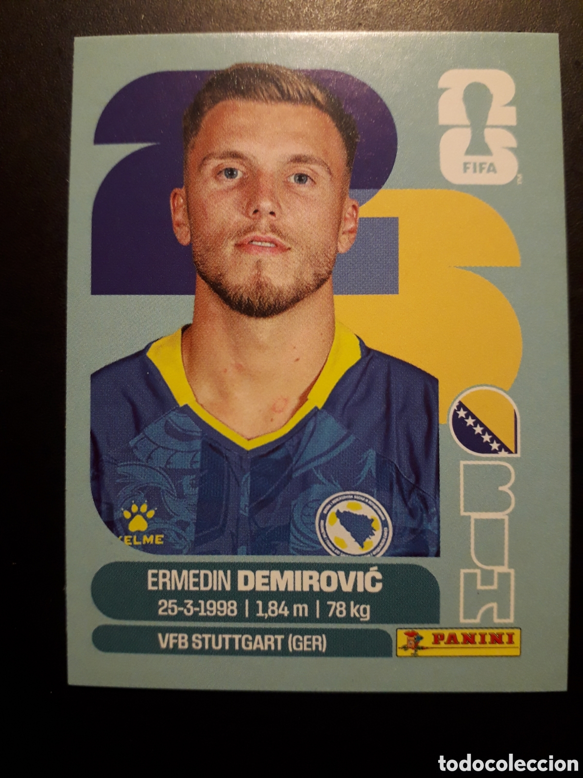 Cromos de F&uacute;tbol: DEMIROVIĆ UZBEKISTAN UZB 17 MUNDIAL F&Uacute;TBOL 2026 FIFA WORLD CUP PANINI SIN PEGAR PEDIDO M&Iacute;NIMO 3&euro;