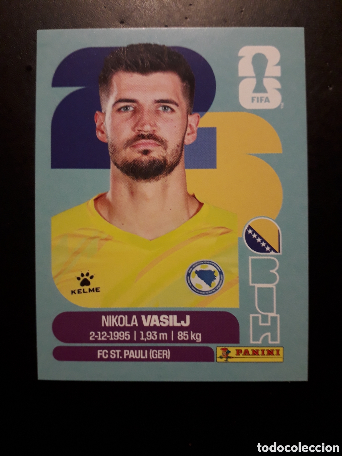 Cromos de F&uacute;tbol: VASILJ UZBEKISTAN UZB 2 MUNDIAL F&Uacute;TBOL 2026 FIFA WORLD CUP PANINI SIN PEGAR PEDIDO M&Iacute;NIMO 3&euro;.