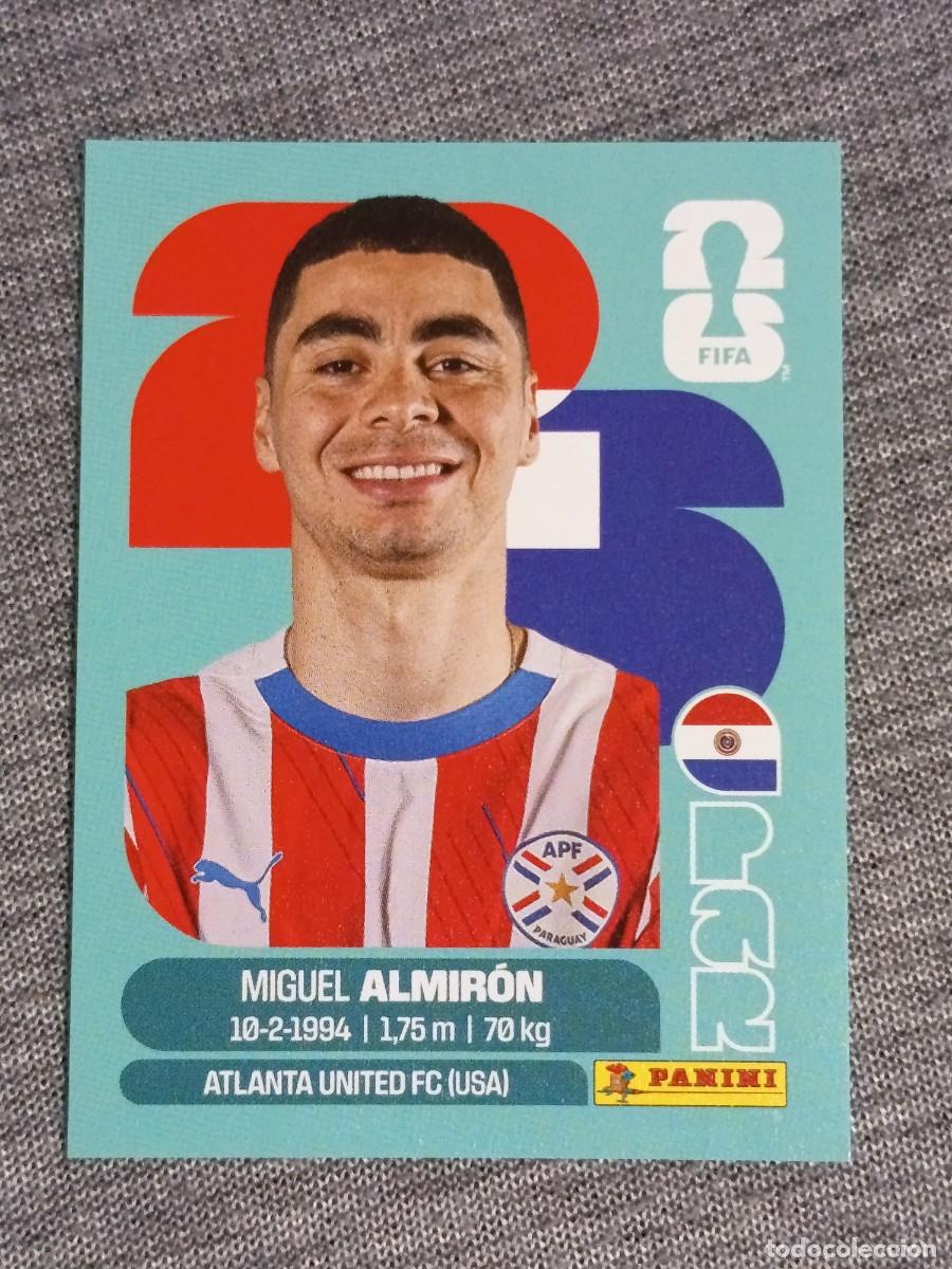 Cromos de F&uacute;tbol: ALMIRON PAR 17 STICKER MUNDIAL 2026 PANINI FIFA WORLD CUP NUEVO