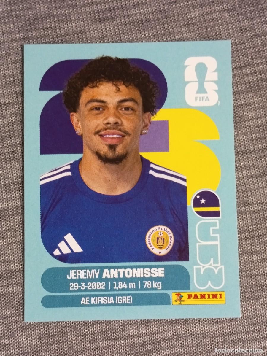 Cromos de F&uacute;tbol: ANTONISSE CUW 18 STICKER MUNDIAL 2026 PANINI FIFA WORLD CUP NUEVO