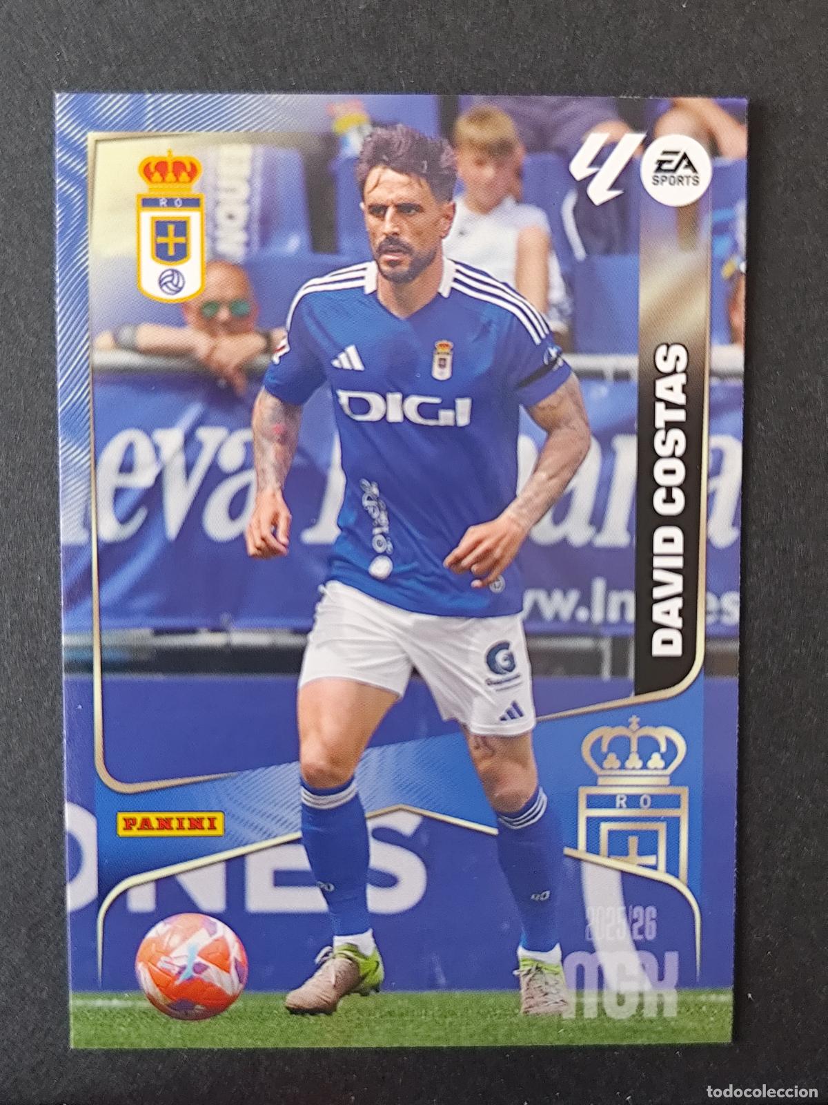 Cromos de F&uacute;tbol: 277 DAVID COSTAS OVIEDO MEGACRACKS 2025 2026 25 26