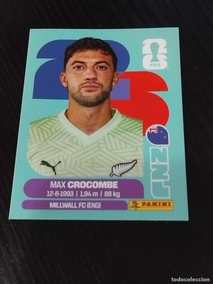Cromos de F&uacute;tbol: MAX CROCOMBE - NZL 2 - PANINI FIFA WORLD CUP 2026
