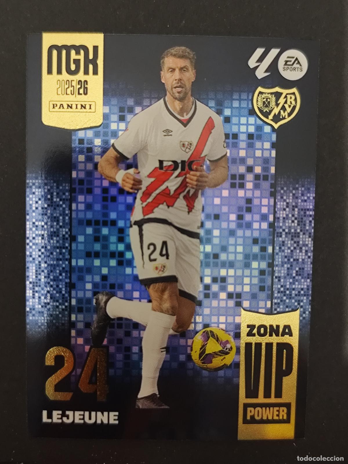 Cromos de F&uacute;tbol: P400 P 400 LEJEUNE RAYO VALLECANO ZONA VIP POWER MEGACRACKS 2025 2026 25 26