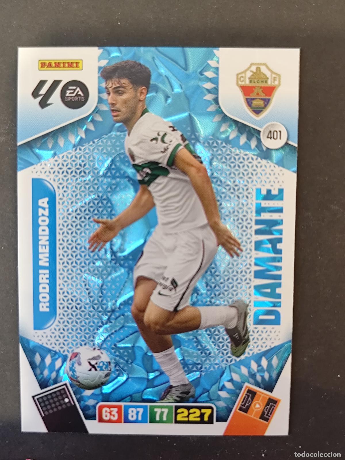 Cromos de Futebol: 401 RODRI MENDOZA ELCHE DIAMANTE ADRENALYN 2025 2026 25 26